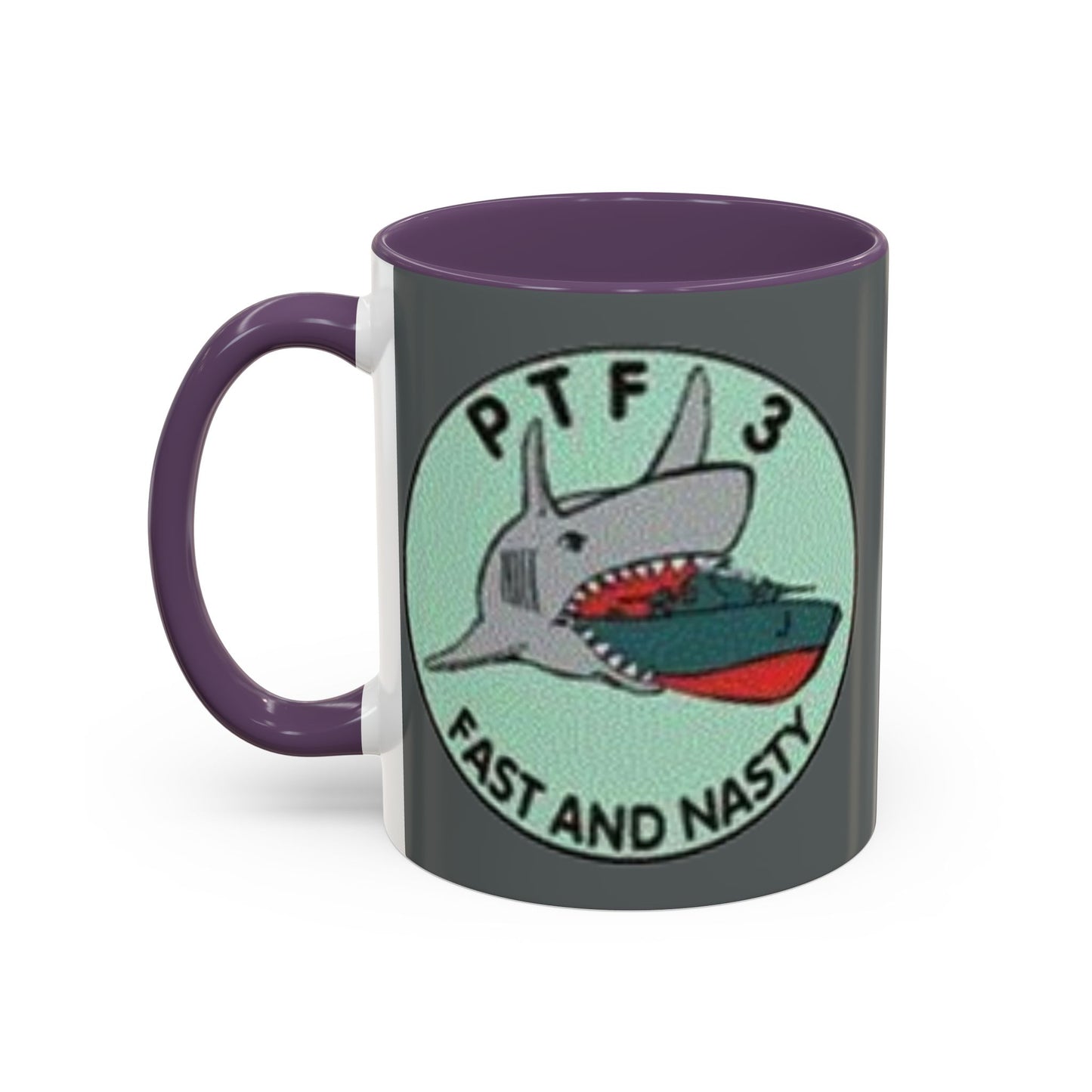 DNASM PTF-3 Grey Accent Mug by theGreenDragonTavern.shop