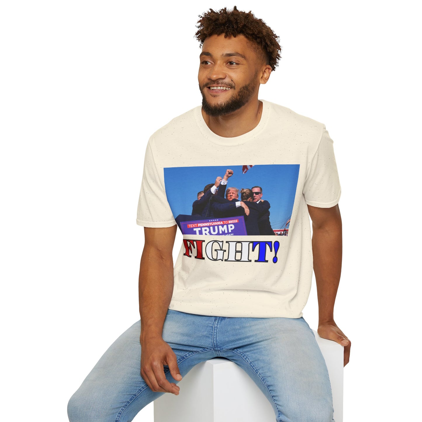 Fight! Light colors Unisex T-Shirt by theGreenDragonTavern.shop