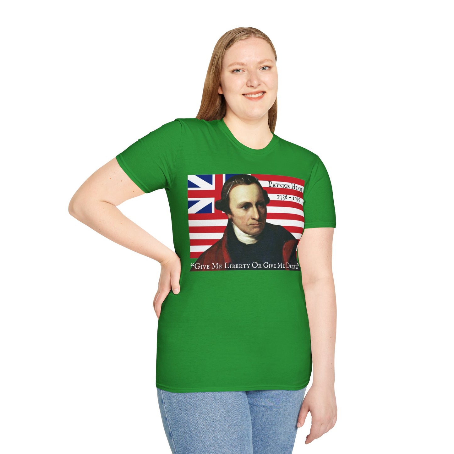 Patrick Henry Dark colors Unisex T-Shirt by theGreenDragonTavern.shop