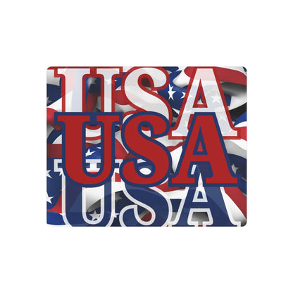 USA! USA! USA Red Center Metal Art Sign by theGreenDragonTavern.shop