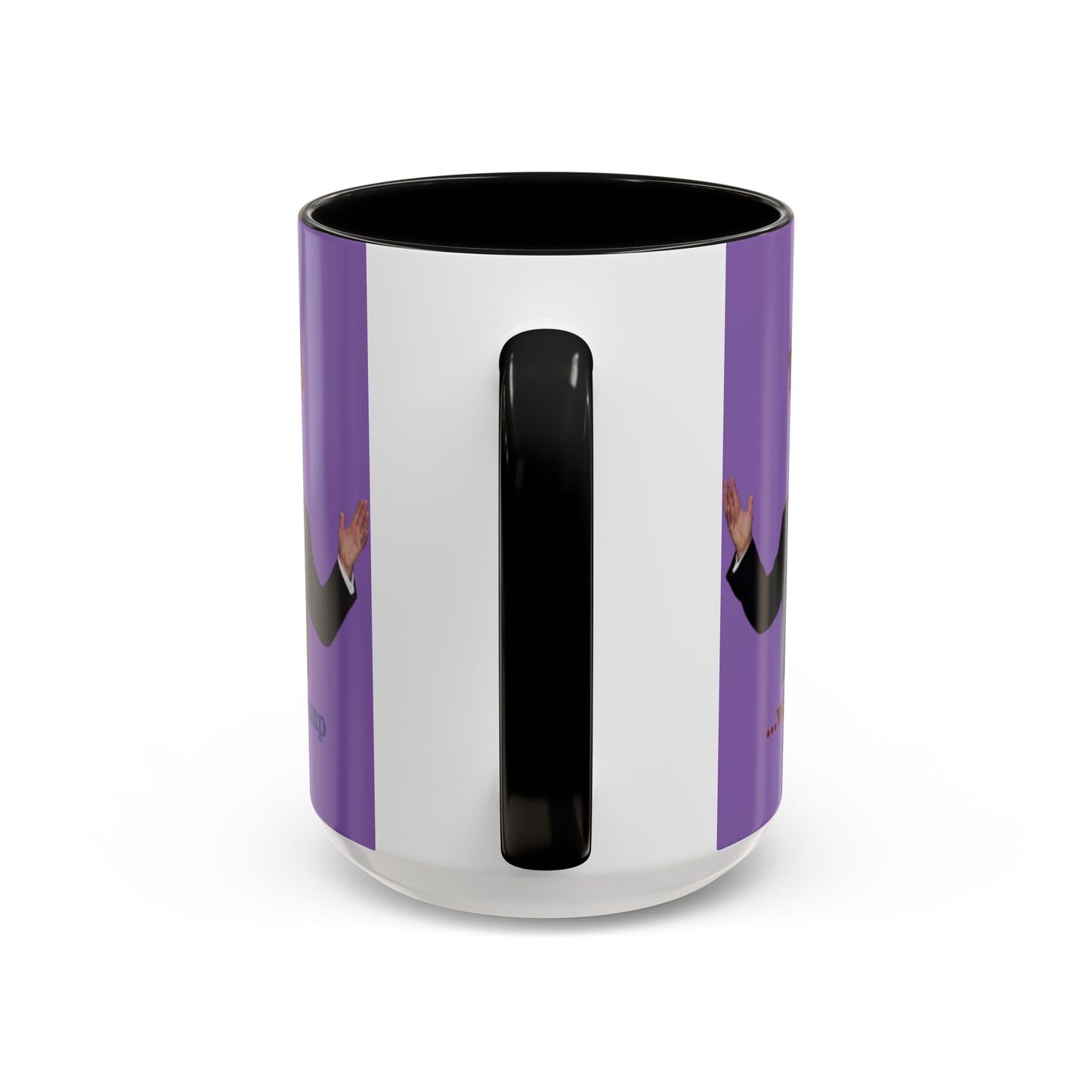Trump...will be Trump Light Purple Accent Mug by theGreenDragonTavern.shop