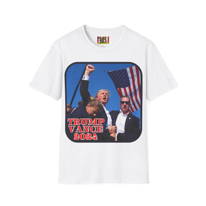 Trump and Vance 2024 Light colors Unisex T-Shirt by theGreenDragonTavern.shop