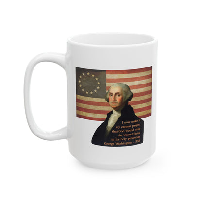 Washington's Earnest Prayer White Mug by theGreenDragonTavern.shop