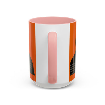 We hold these truths to be self-evident Orange Accent Mug by theGreenDragonTavern.shop