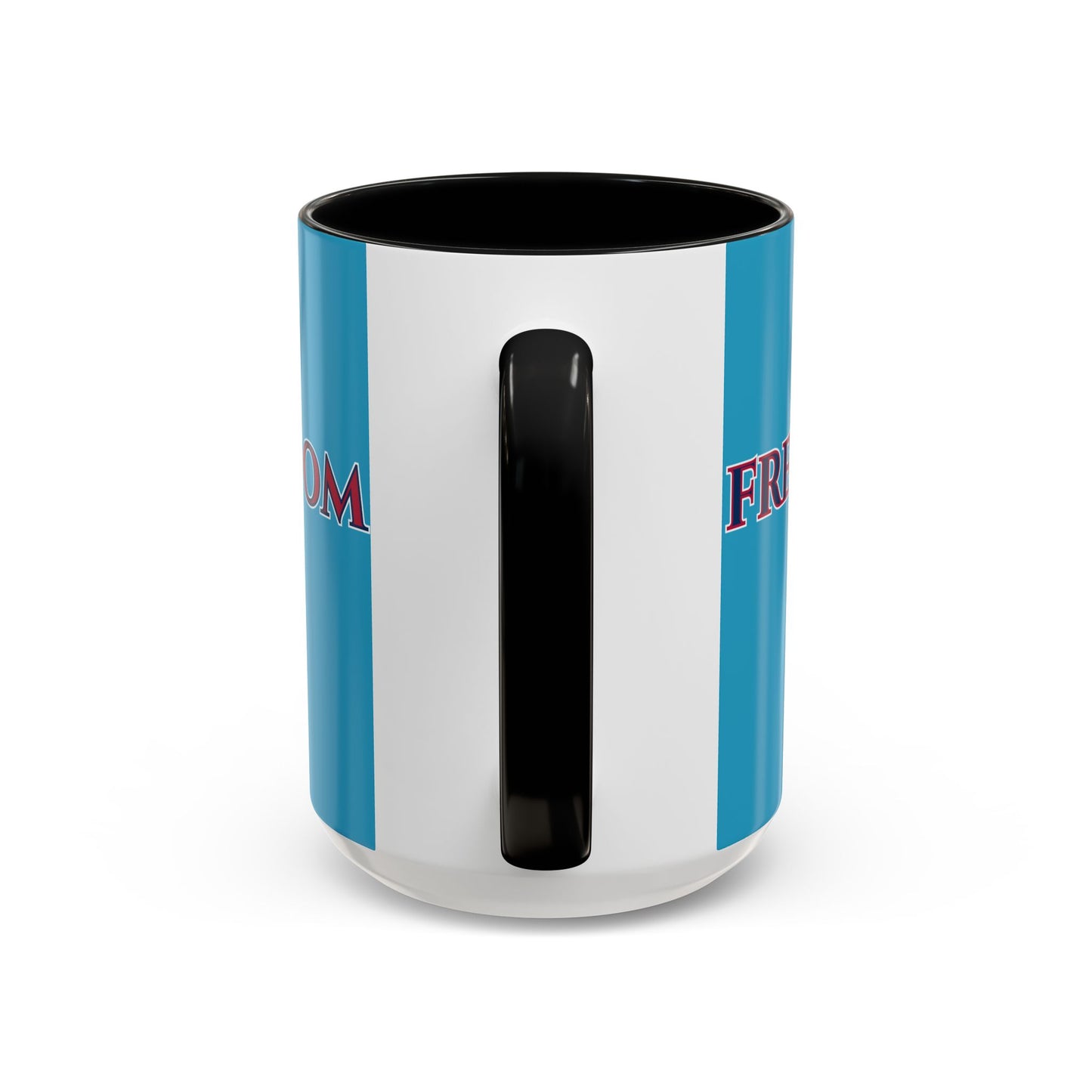Freedom, Turquoise Accent Mug by theGreenDragonTavern.shop