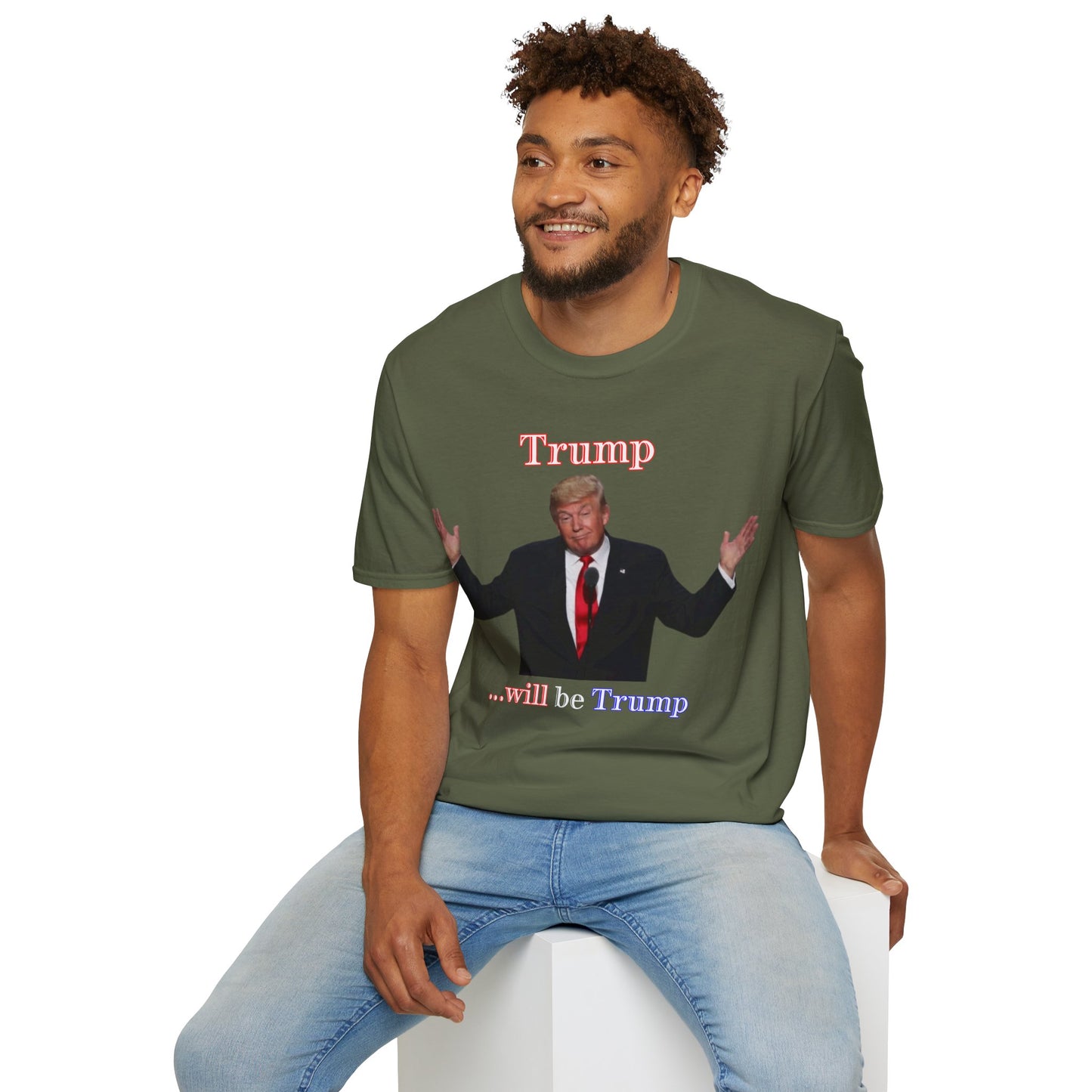 Trump...will be Trump Dark colors Unisex T-Shirt by theGreenDragonTavern.shop