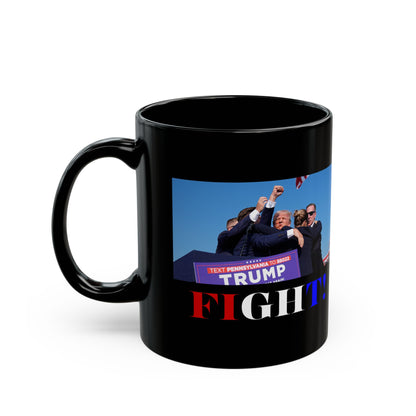 Fight! Black Mug by theGreenDragonTavern.shop