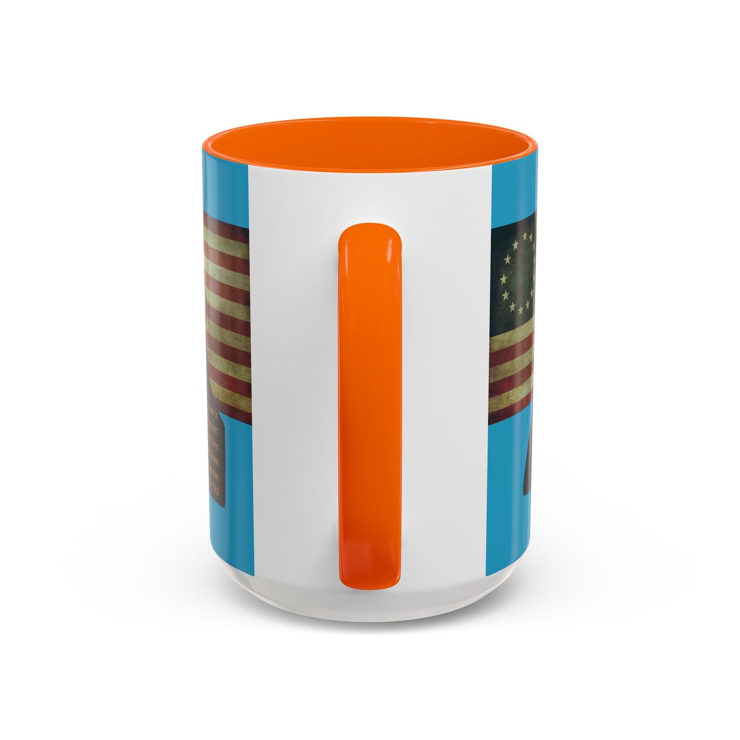 Washington's Earnest Prayer Turquoise Accent Mug by theGreenDragonTavern.shop