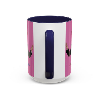 Trump...will be Trump Pink Accent Mug by theGreenDragonTavern.shop