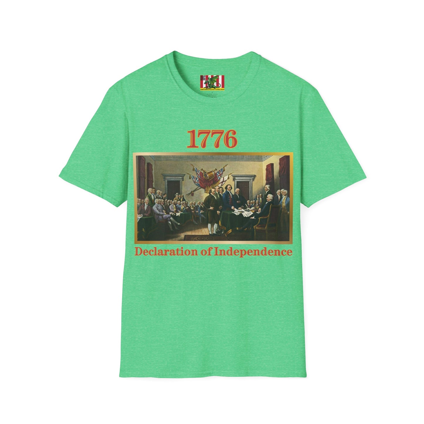 Declaration of Independence Dark colors Unisex T-Shirt by theGreenDragonTavern.shop
