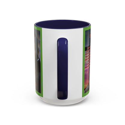 Use Me God, MLK Jr Green Accent Mug by theGreenDragonTavern.shop