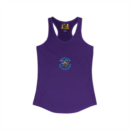 2-sided, Bodycam the Politicians Cameras Women's Racerback Tank Top by theGreenDragonTavern.shop