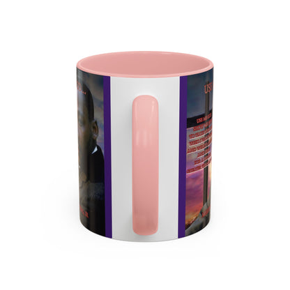 Use Me God, MLK Jr Purple Accent Mug by theGreenDragonTavern.shop