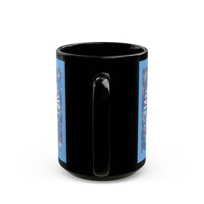 Easily Distracted by Heinous Fuckery Little Jinx Light Blue Mug by theGreenDragonTavern.shop