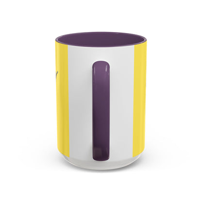 Hula Girl Packin' Heat Pineapple Accent Mug by theGreenDragonTavern.shop