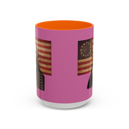 Washington's Earnest Prayer Pink Accent Mug by theGreenDragonTavern.shop