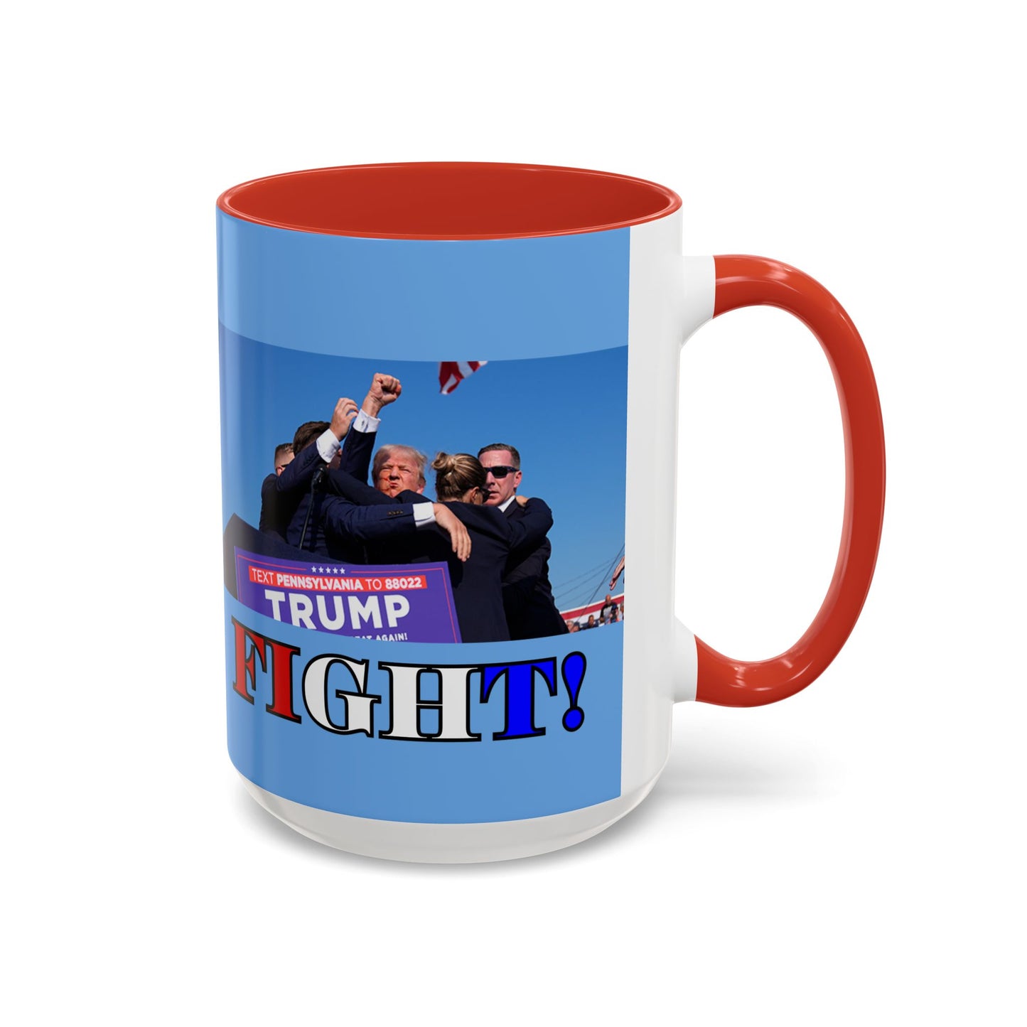 Fight! Accent Mug by theGreenDragonTavern.shop