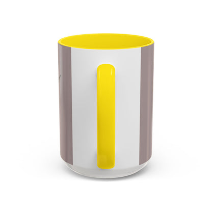 Hula Girl Packin' Heat Grey Accent Mug by theGreenDragonTavern.shop