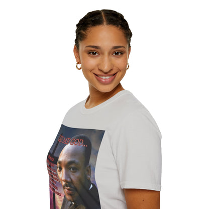 Use Me God, MLK Jr Light colors Unisex T-Shirt by theGreenDragonTavern.shop