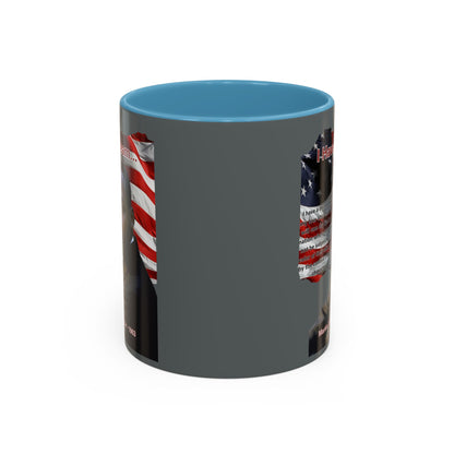 "I Have a Dream" MLKJr Grey Accent Mug by theGreenDragonTavern.shop