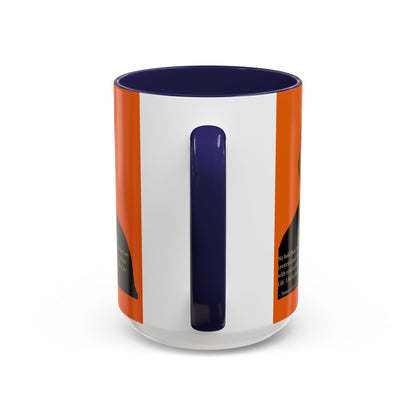 We hold these truths to be self-evident Orange Accent Mug by theGreenDragonTavern.shop