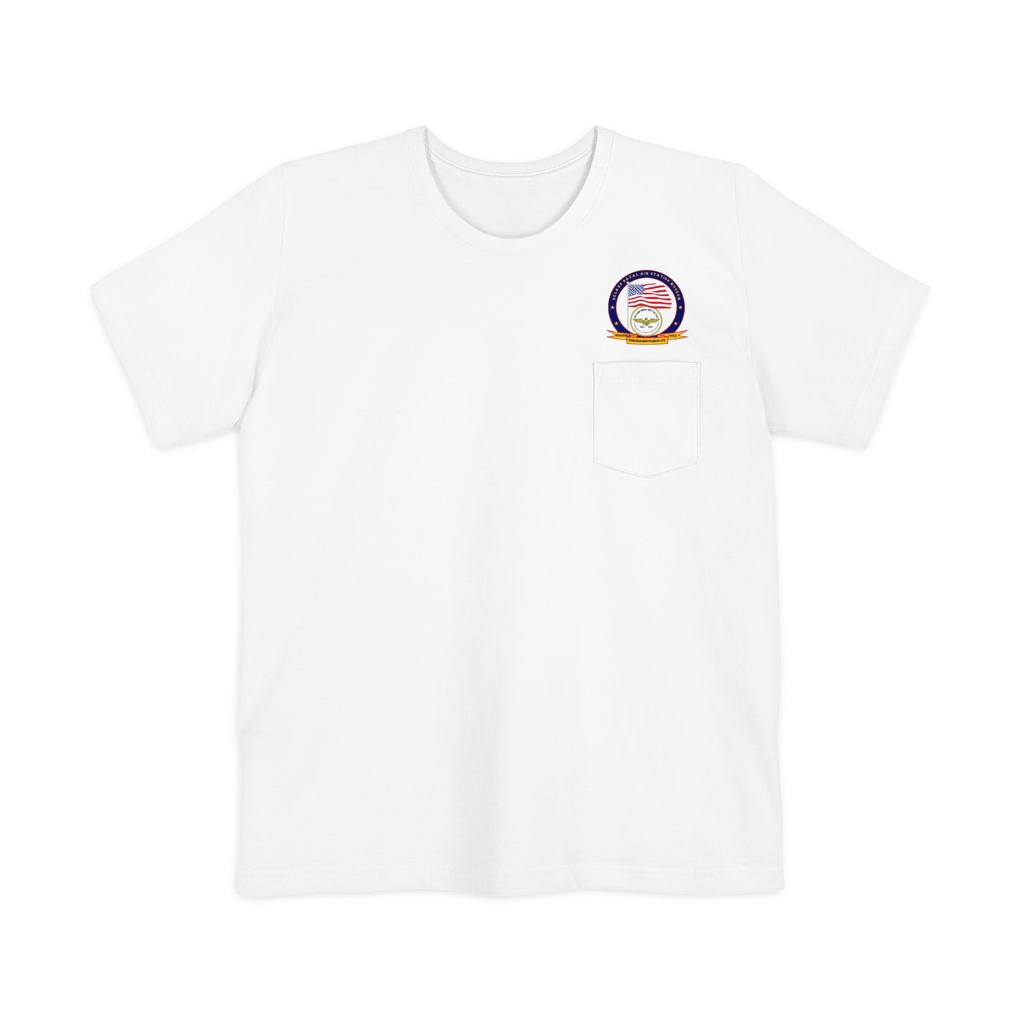 DeLand Naval Air Station Museum Unisex Pocket T-Shirt by theGreenDragonTavern.shop