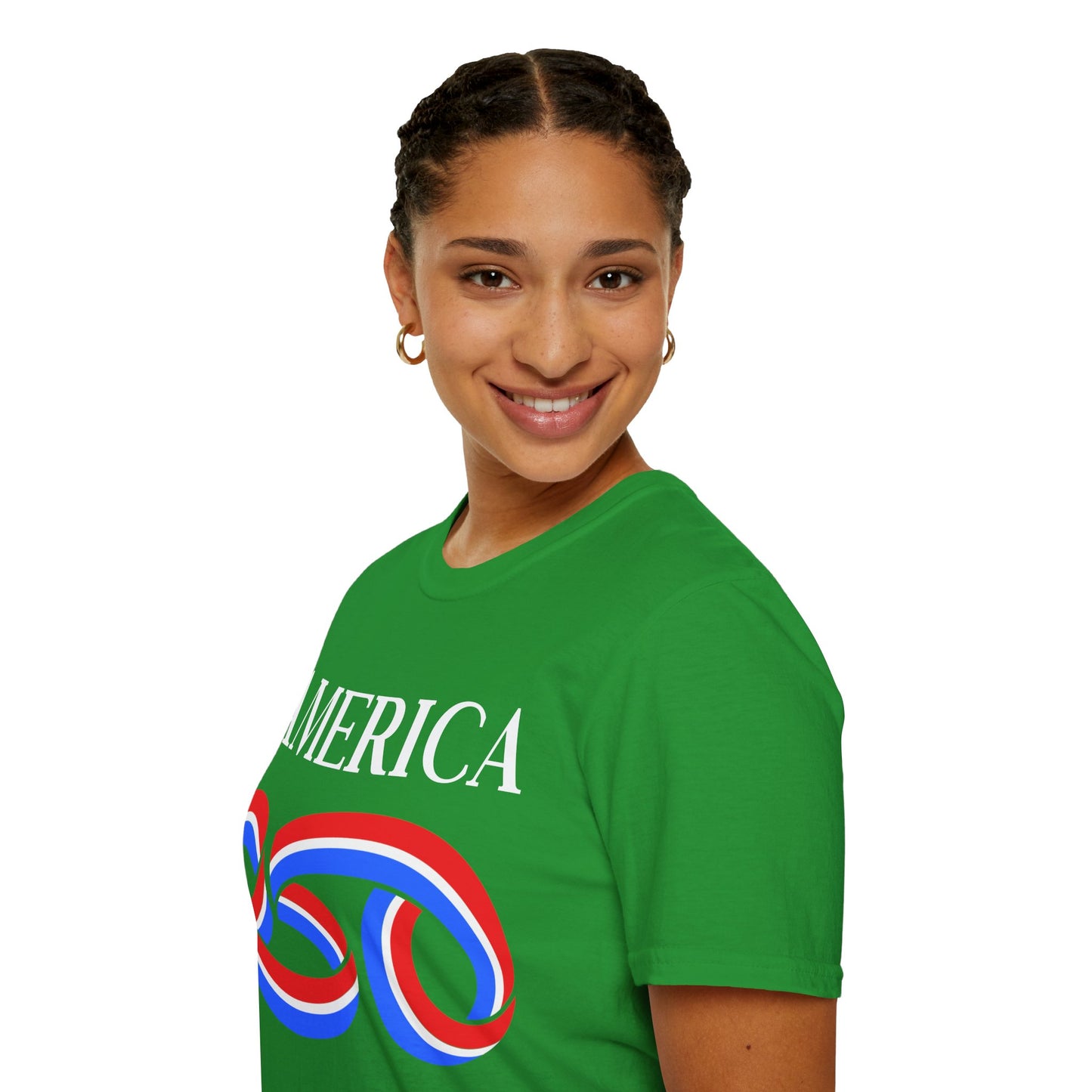 America 250 White font, Dark colors, Unisex T-Shirt by theGreenDragonTavern.shop