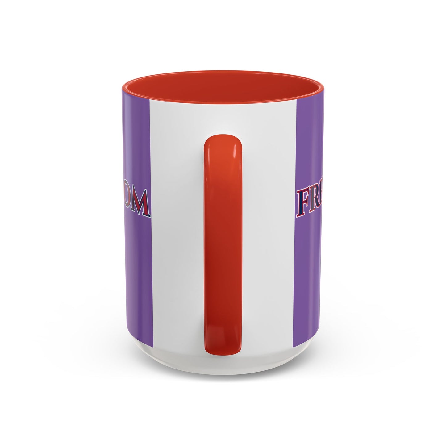 Freedom, Light Purple Accent Mug by theGreenDragonTavern.shop