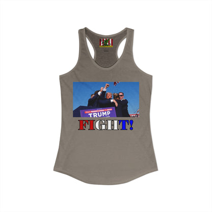 Fight! Women's Racerback Tank Top by theGreenDragonTavern.shop