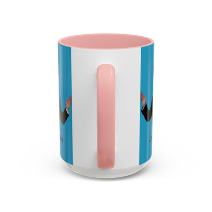 Trump...will be Trump Turquoise Accent Mug by theGreenDragonTavern.shop