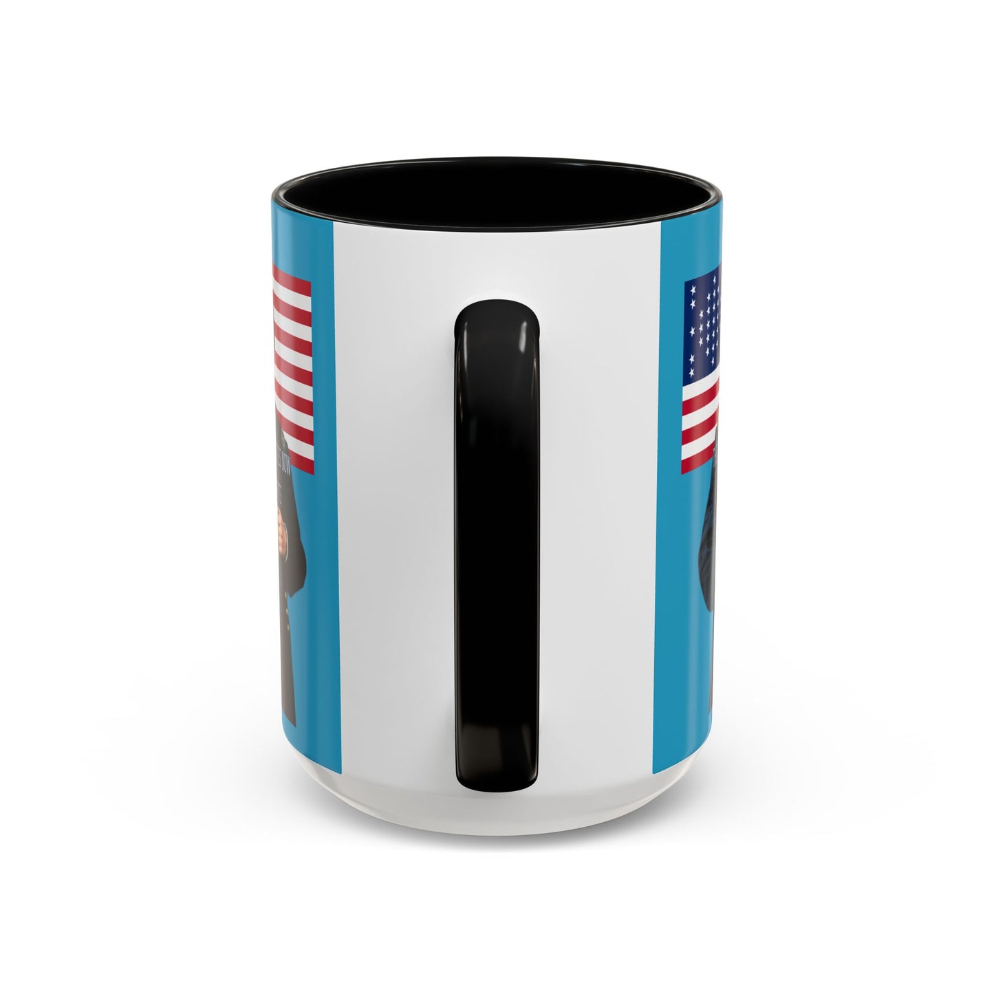 "Traitors and Patriots" Ulysses Grant Turquoise Accent Mug by theGreenDragonTavern.shop