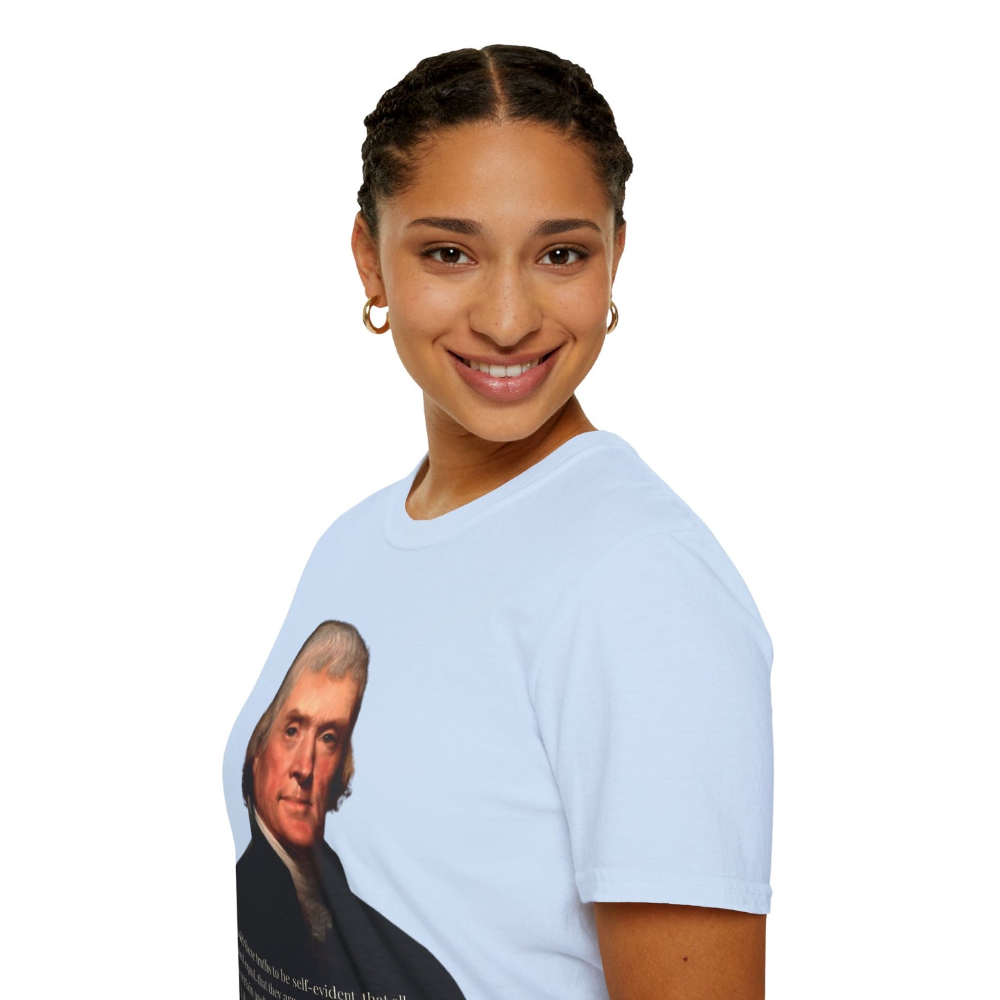 We hold these truths to be self-evident Light colors Unisex T-Shirt by theGreenDragonTavern.shop