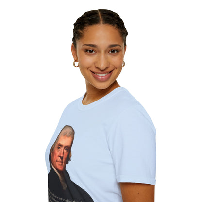 We hold these truths to be self-evident Light colors Unisex T-Shirt by theGreenDragonTavern.shop