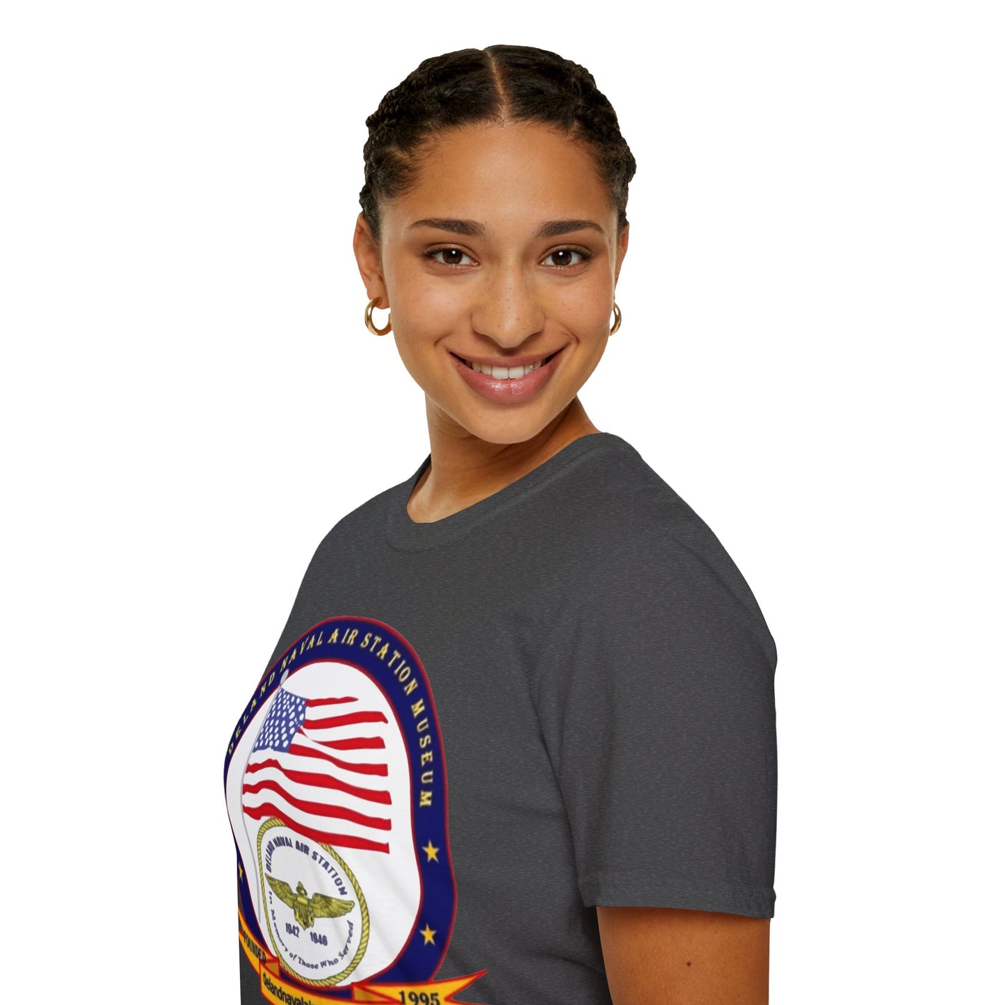 DeLand Naval Air Station Museum Darker Colors Unisex T-Shirt by theGreenDragonTavern.shop