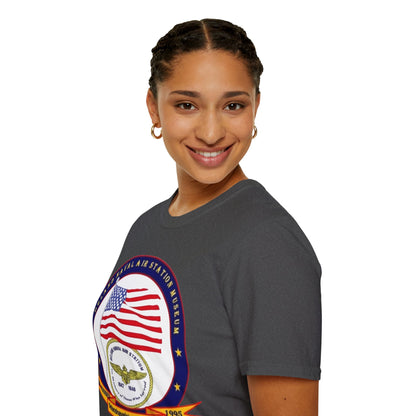 DeLand Naval Air Station Museum Darker Colors Unisex T-Shirt by theGreenDragonTavern.shop