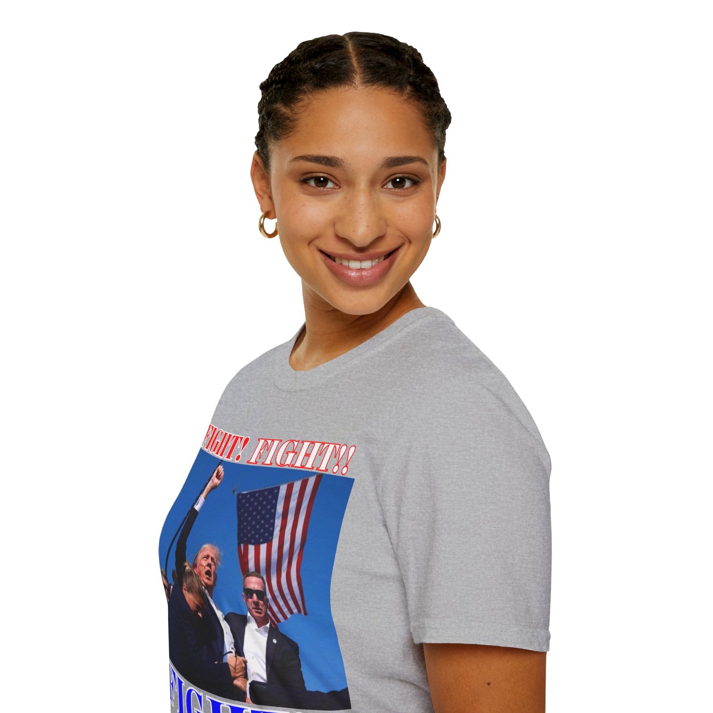 FIGHT! FIGHT!! FIGHT!!! Light colors Unisex T-Shirt by theGreenDragonTavern.shop