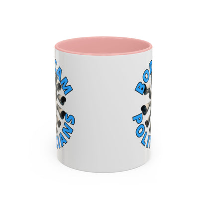 Bodycam the Politicians Cameras White Accent Mug by theGreenDragonTavern.shop