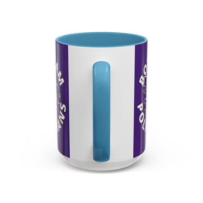 Bodycam the Politicians Drone Dark Purple Accent Mug by theGreenDragonTavern.shop