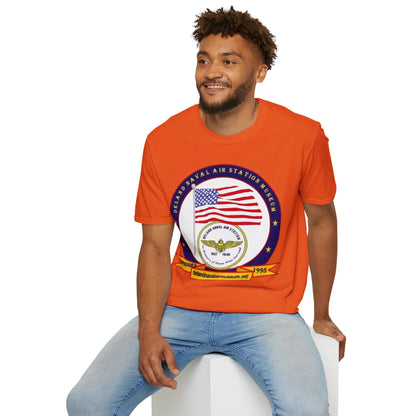 DeLand Naval Air Station Museum Lighter Colors Unisex T-Shirt by theGreenDragonTavern.shop