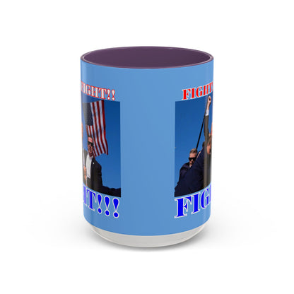 FIGHT! FIGHT!! FIGHT!!! Accent Mug by theGreenDragonTavern.shop