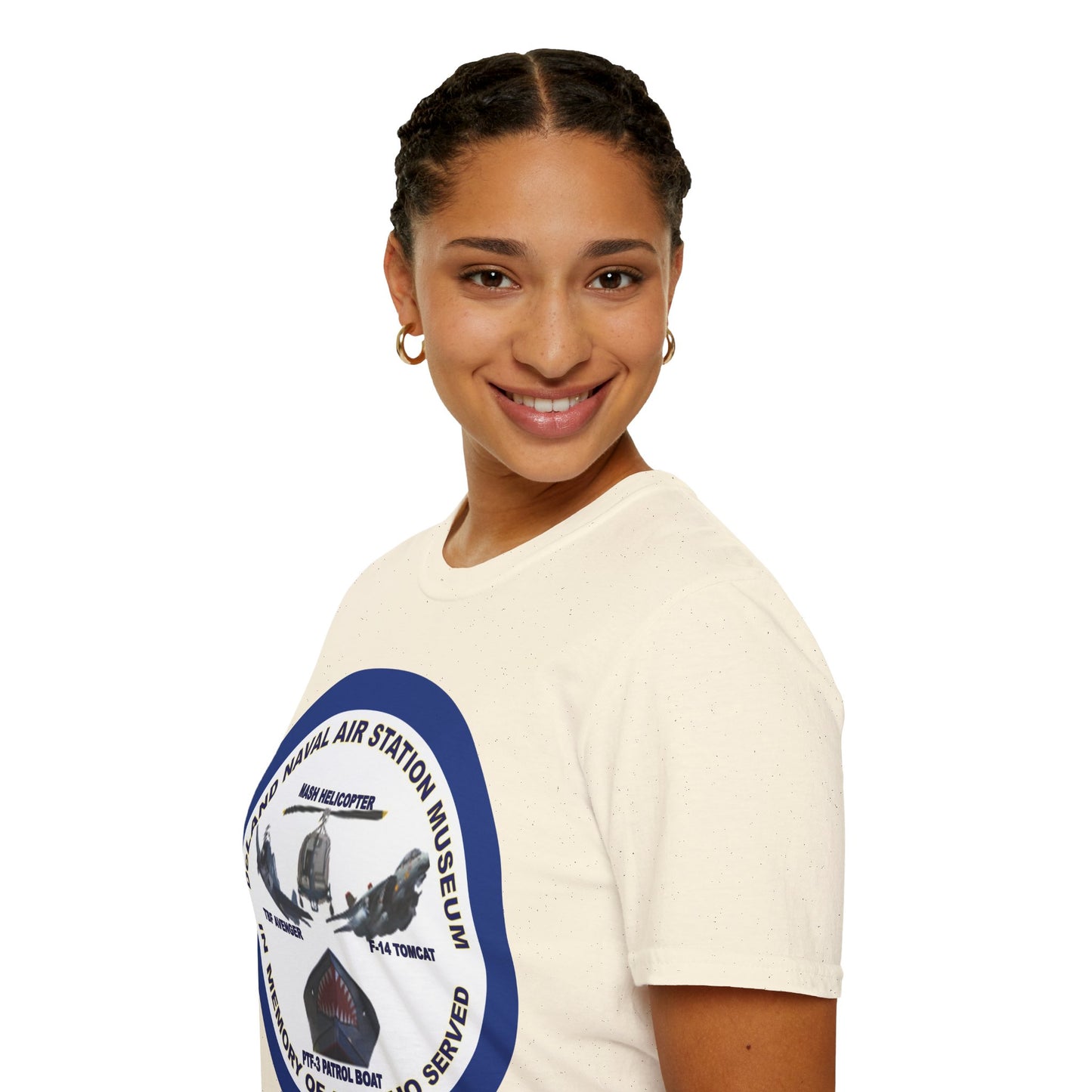 DNASM Student Art Navy Frame Lighter colors Unisex T-Shirt by theGreenDragonTavern.shop