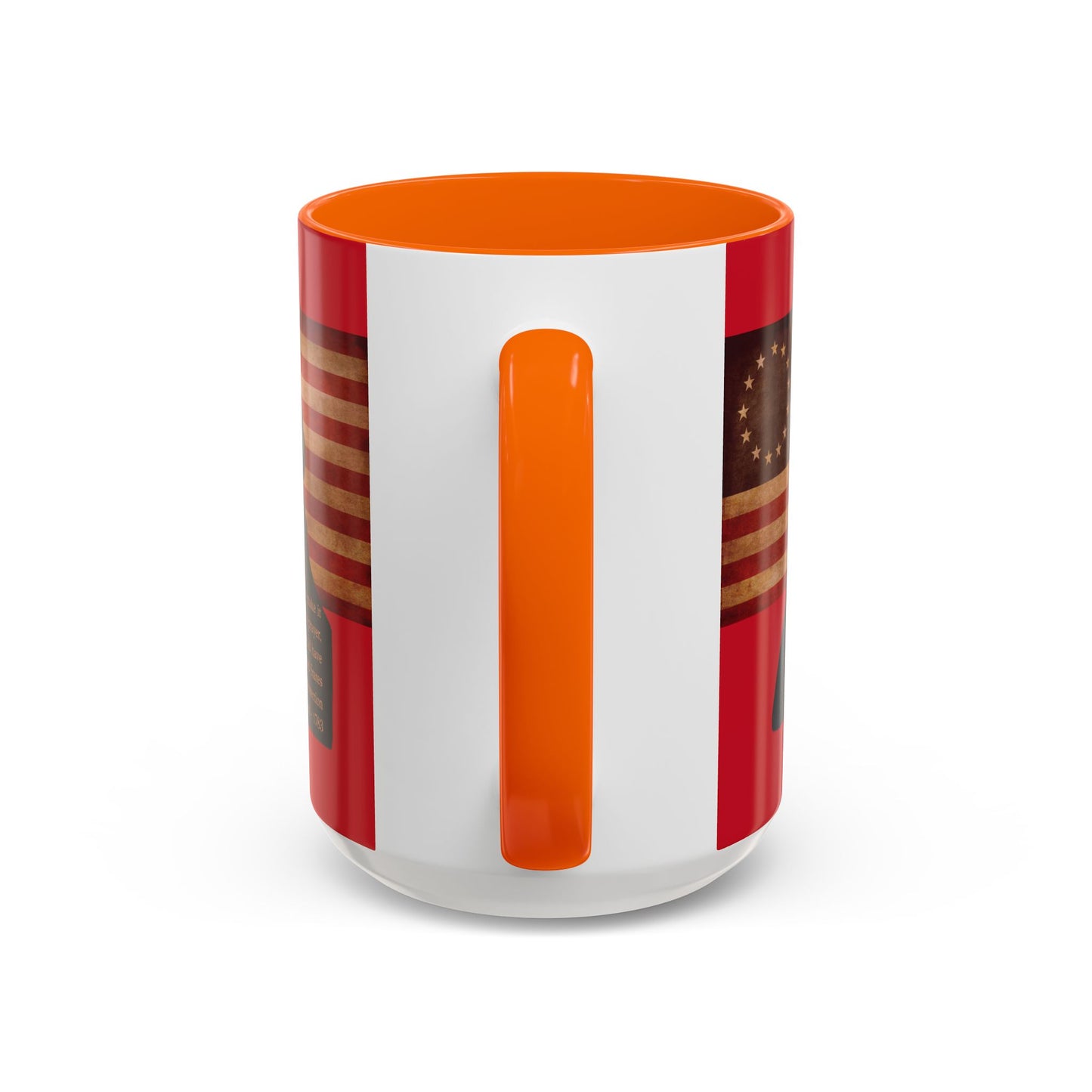 Washington's Earnest Prayer Red Accent Mug by theGreenDragonTavern.shop