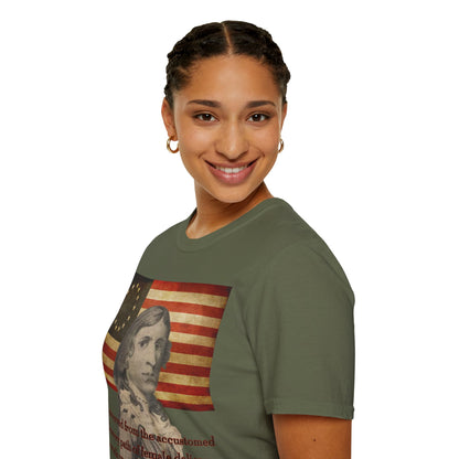 Deborah Sampson, America's Mulan Dark colors Unisex T-Shirt by theGreenDragonTavern.shop
