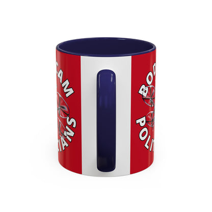 Bodycam the Politicians Drone Red Accent Mug by theGreenDragonTavern.shop