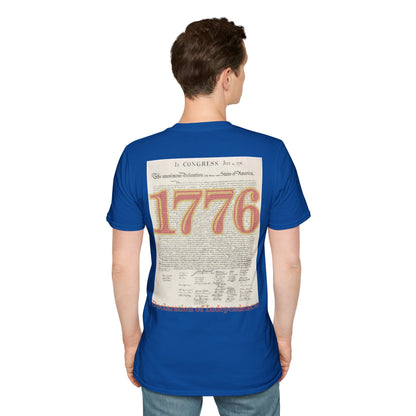 Declaration of Independence Dark colors Unisex T-Shirt by theGreenDragonTavern.shop