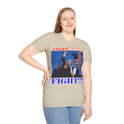 FIGHT! FIGHT!! FIGHT!!! Light colors Unisex T-Shirt by theGreenDragonTavern.shop