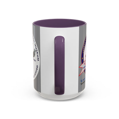 DNASM 2-sided, Founding & Student Art w/WhiteBG Grey Accent Mug by theGreenDragonTavern.shop