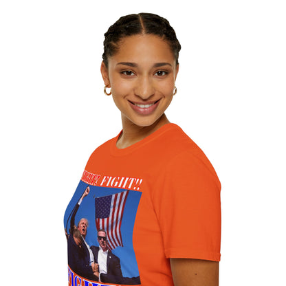 FIGHT! FIGHT!! FIGHT!!! Light colors Unisex T-Shirt by theGreenDragonTavern.shop