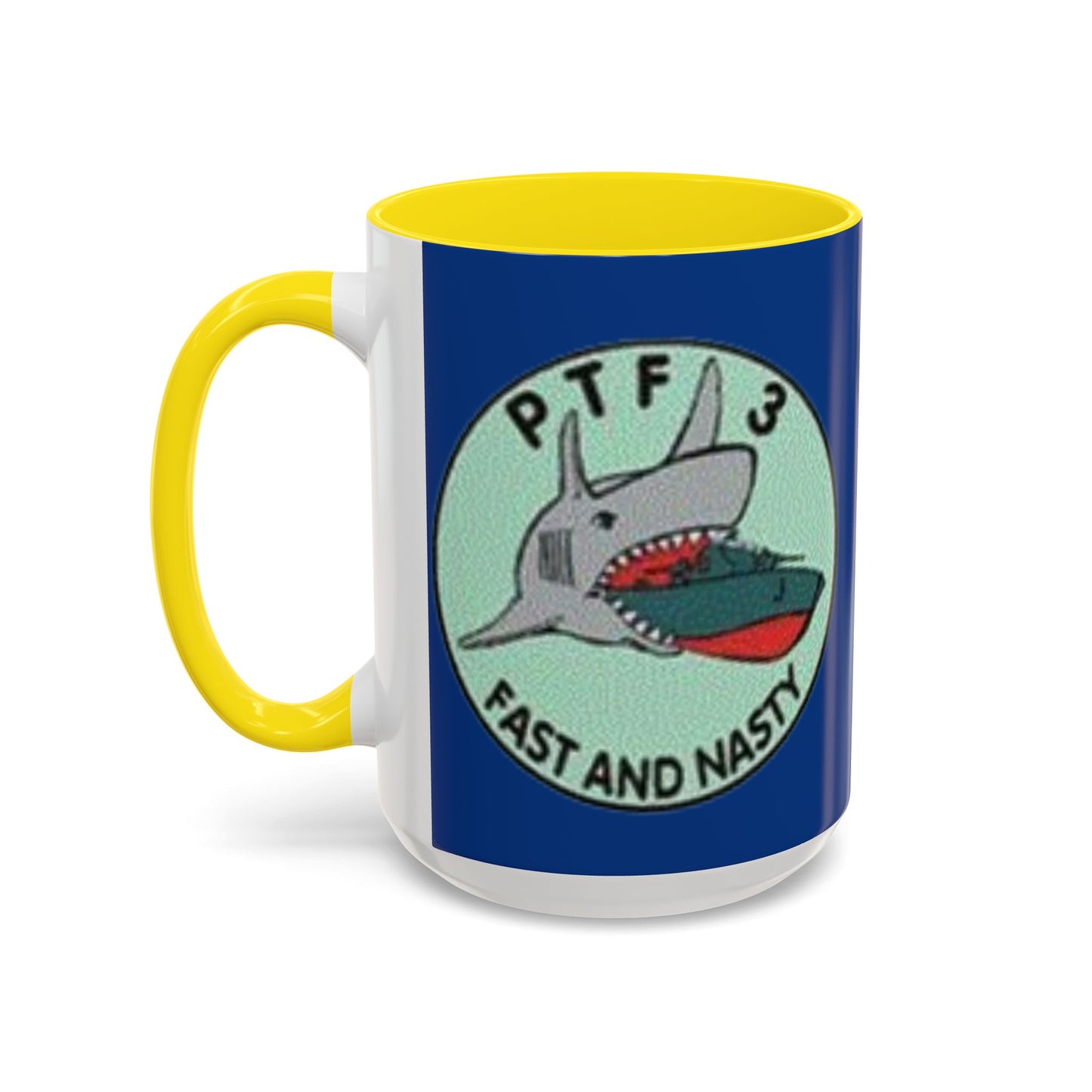 DNASM PTF-3 Blue Accent Mug by theGreenDragonTavern.shop