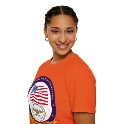DeLand Naval Air Station Museum Lighter Colors Unisex T-Shirt by theGreenDragonTavern.shop